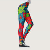 Levendige naadloze patroon Leggings - Home Decor I (Rechts)