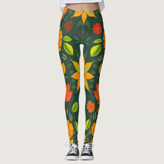 Levendige Natuurelementen Leggings