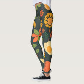 Levendige Natuurelementen Leggings - Bold Digital  (Links)