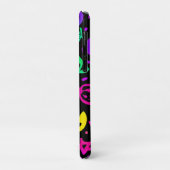 Levendige neon vruchten patroon kunst Case-Mate iPhone case (Achterkant/links)