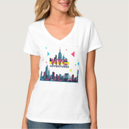 Levendige NYC T-shirt