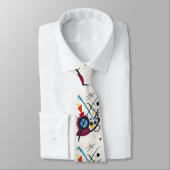 Levendige omhelzing: Kandinsky's Violet Symfonie Stropdas (Gebonden)