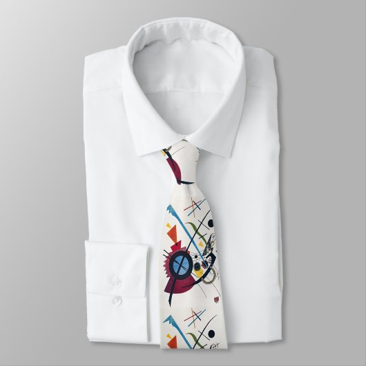 Levendige omhelzing: Kandinsky's Violet Symfonie Stropdas (Gebonden)