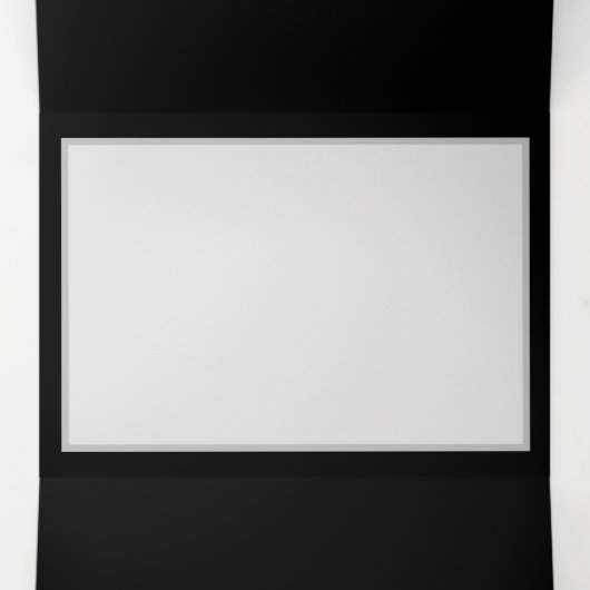 Levendige oneindigheid met een zwarte regenboogvli drieluik aankondiging (Binnenkant midden)