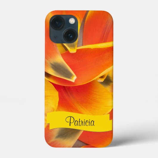 Levendige Oranje Tulp foto Case-Mate iPhone Case (Achterkant)