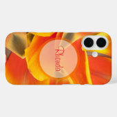 Levendige Oranje Tulp foto Case-Mate iPhone Case (Achterkant (horizontaal))