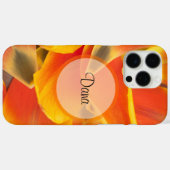Levendige Oranje Tulp foto Case-Mate iPhone Case (Achterkant (horizontaal))