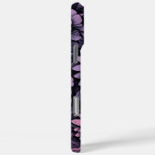 Levendige Paarse Roze Daisy Bloemen Illustratie Case-Mate iPhone Case (Achterkant / Rechts)