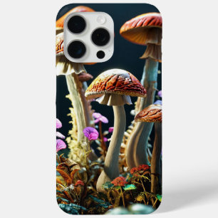 Levendige paddenstoelen iPhone 15 pro max hoesje