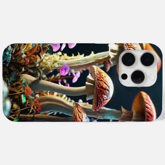 Levendige paddenstoelen Case-Mate iPhone case (Achterkant (horizontaal))