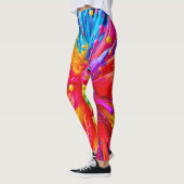Levendige Paint Burst-energie Leggings (Links)