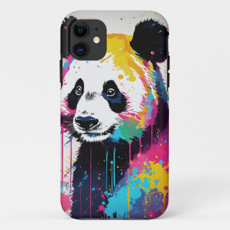 "Levendige Panda Paradise Mobile Back Hoesje" iPhone 11 Hoesje