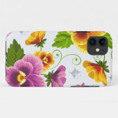 Levendige pannenkoeken bloemen Case-Mate iPhone case (Achterkant (horizontaal))