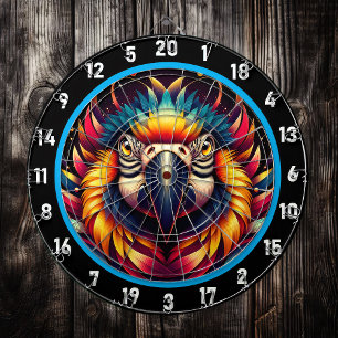Levendige Parrot Dartboard voor Fun Spaces Dartbord