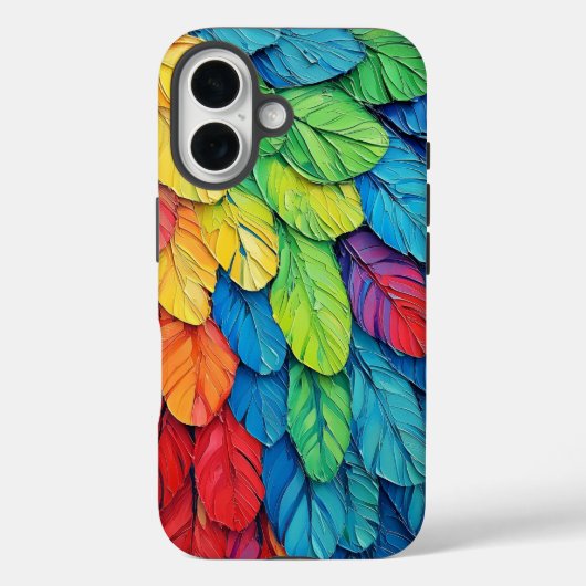 Levendige Parrot Wings Telefoonhoes Case-Mate iPhone Case (Achterkant)