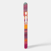 Levendige Pastel Zonsondergang Abstracte Olieverf Case-Mate iPhone Case (Achterkant / Links)