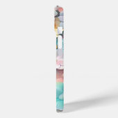 Levendige Pastelbloem Bloom Patroon Telefoonhoes Case-Mate iPhone Case (Achterkant / Links)