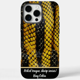 Levendige patronen van een giftige slang iPhone 16 pro max hoesje