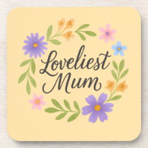 Levendige Print Drink Coasters