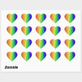 Levendige Rainbow Pride Sticker (Vel)