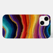 Levendige Regenboog Agate Geode Case-Mate iPhone Case (Achterkant (horizontaal))
