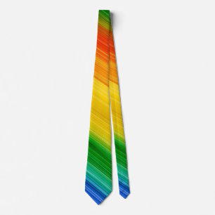Levendige Regenboog van Kleuren Stropdas
