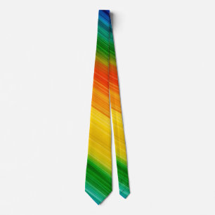Levendige Regenboog van Kleuren Stropdas