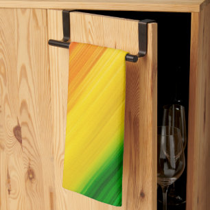 Levendige Regenboog van Kleuren Theedoek