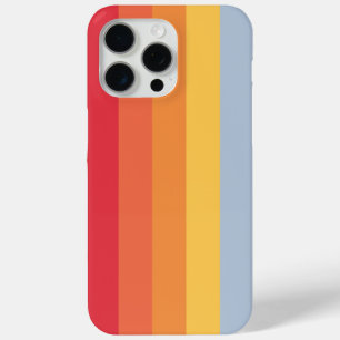 Levendige regenboogstrepen - kleurrijk verticaal p iPhone 15 pro max hoesje