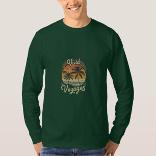 Levendige reizen t-shirt