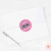 Levendige Roze Mix Master Sticker (Envelop)