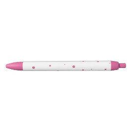 Levendige roze Polkadot Pen
