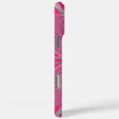 , levendige roze prachtige, stijlvolle, stijlvolle Case-Mate iPhone case (Achterkant / Rechts)