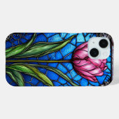Levendige roze tulp Case-Mate iPhone case (Achterkant (horizontaal))