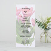 Levendige Roze Tulpen Programma (Staand voorkant)