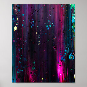 Levendige Slotches Alcohol Schilderij Print