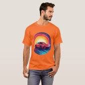 Levendige sportwagen t-shirt (Voorkant volledig)