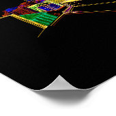 Levendige stad poster (Hoek)