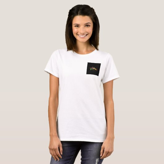 Levendige stad t-shirt (Voorkant volledig)