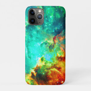 Levendige sterrenstelsel canvas kunst iPhone 11 pro hoesje