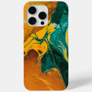 Levendige stroom Abstract iPhone 15 Pro Max Hoesje