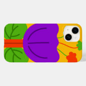 Levendige tonen Case-Mate iPhone case (Achterkant (horizontaal))