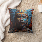 Levendige Tribal Fusion Art Kussen (Deken)