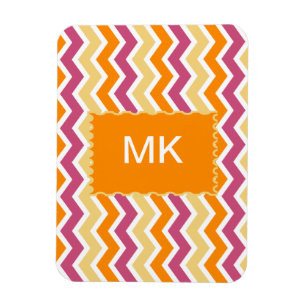 Levendige Tribal ZigZag Magneet