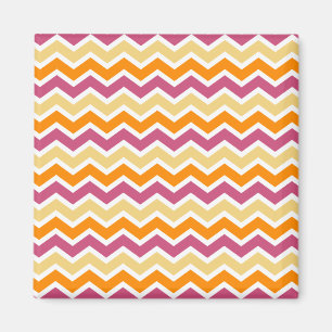 Levendige Tribal ZigZag Magneet