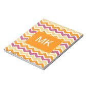 Levendige Tribal ZigZag Notitieblok (Gedraaid)