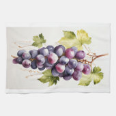 Levendige tros druiven theedoek (Horizontaal)