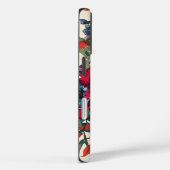 Levendige tuin monogram kleurrijke bloemen Case-Mate iPhone case (Achterkant / Rechts)