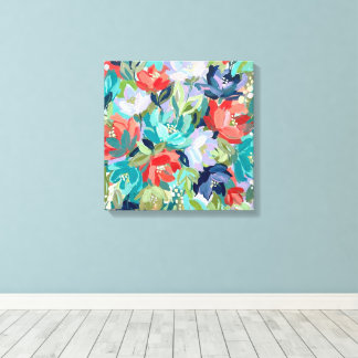 Levendige Tuinsymfonie Canvas Afdruk
