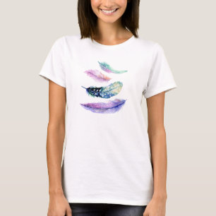 Levendige veren Flowy Top